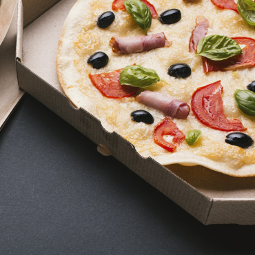 Delivery pinsa pizza