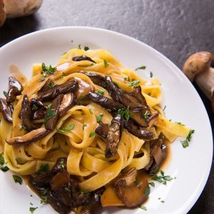 fettuccine funghi porcini